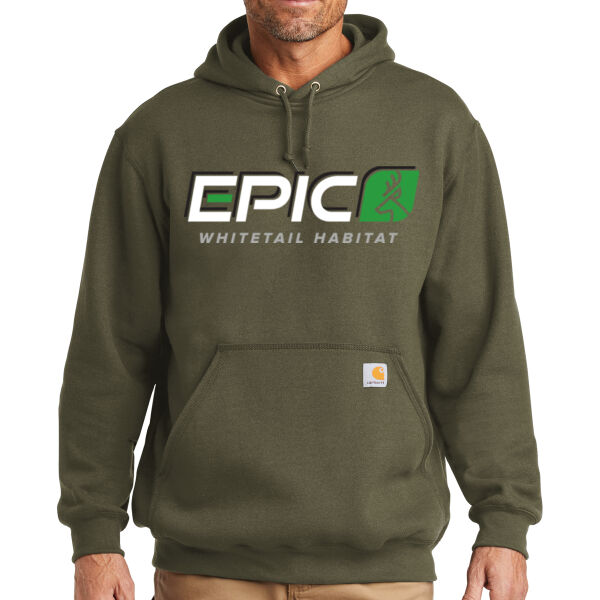 Carhartt Midweight Hooded Sweatshirt - Printed Logo Thumbnail