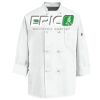 Eight Knot Button Chef Coat with Thermometer Pocket Thumbnail